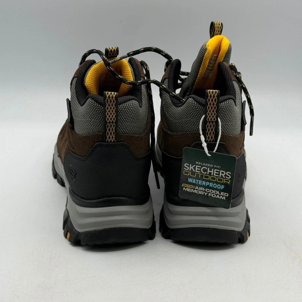 Skechers Rickter-Branson Shoes Mens Size 8.5 Khaki Brown Hiking 204910/KHK